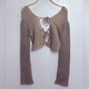 Miista Cream Knit Sweater